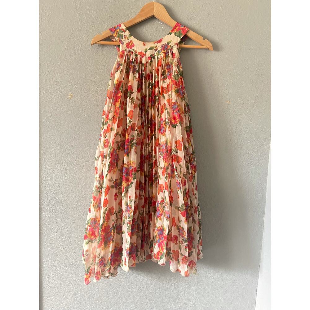 Free People Pleated Floral Dress - Picture 7 of 11